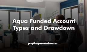 Aqua Funded Account Types and Drawdown