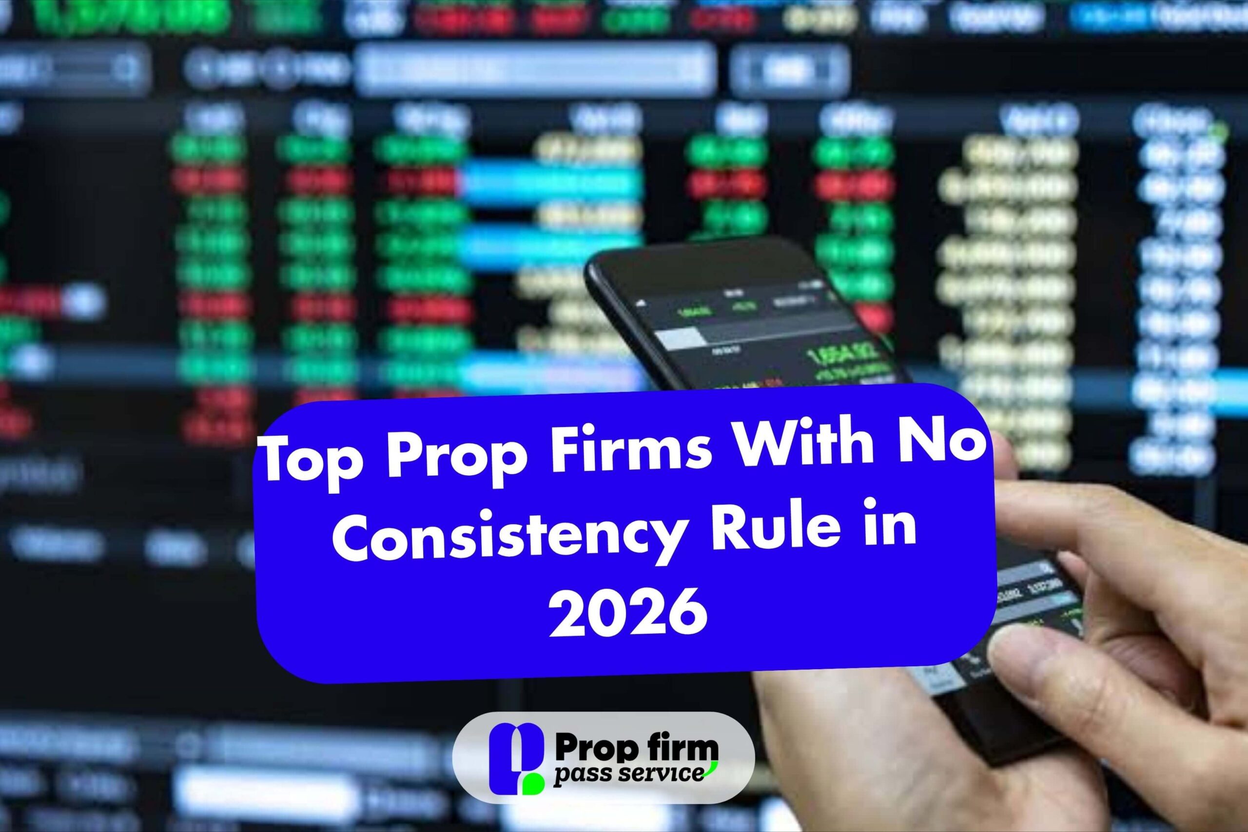 Top Prop Firms With No Consistency Rule in 2026